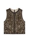 Débardeur court clouté AMAL-ALICE + OLIVIA