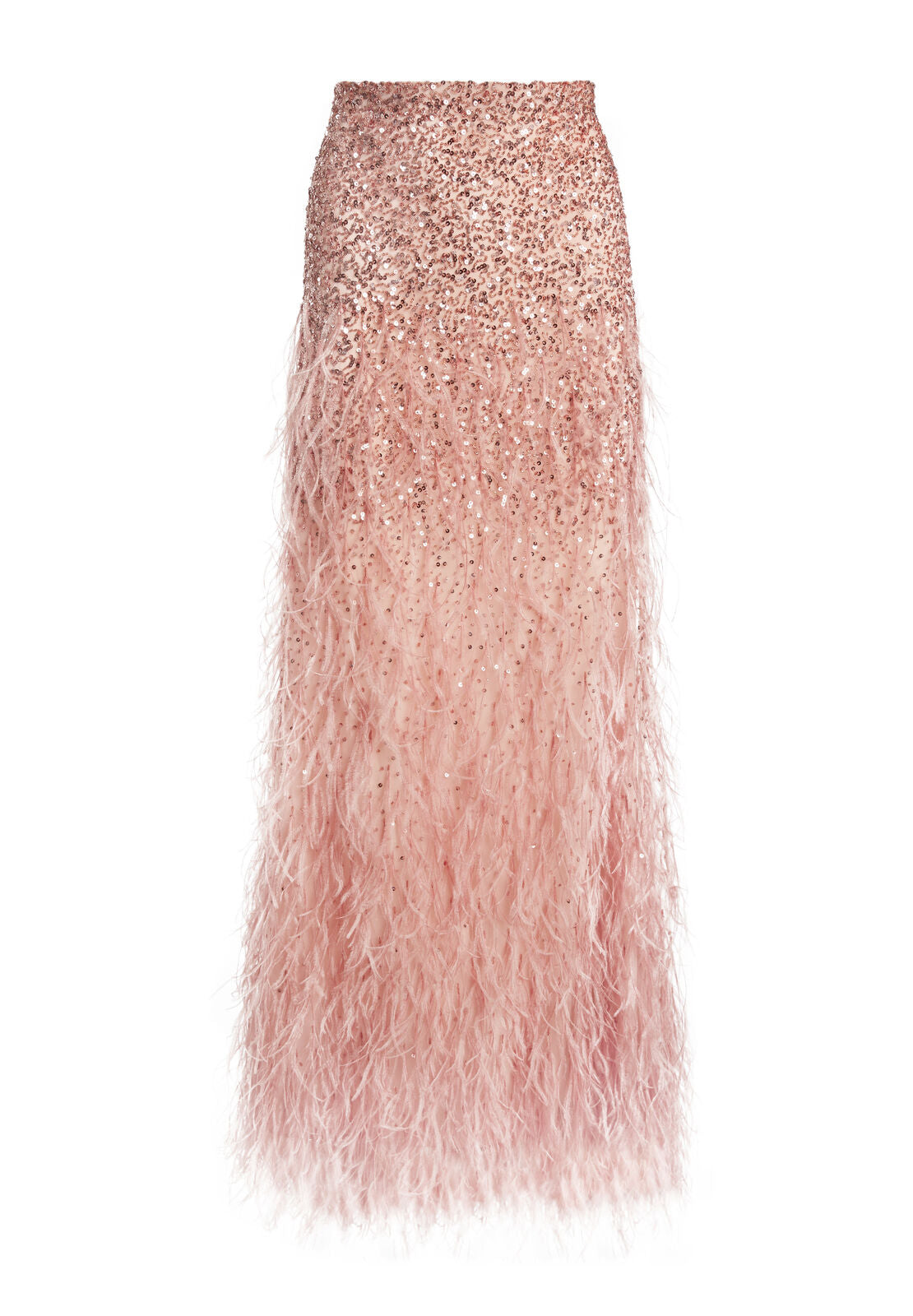 ASHTON EMB FSHTL GONNA CON PIUME-ALICE + OLIVIA