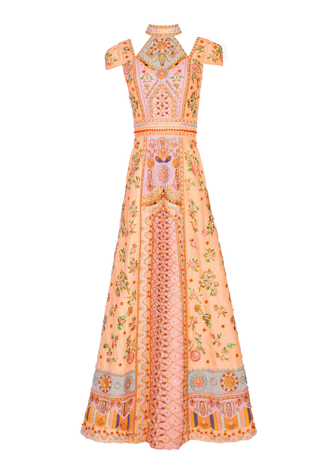 ROBE DE SOIRÉE PERLÉE NIDIA