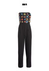 JERI JEWEL EMBELLISHED JUMPSUIT-BLACK/MULTI-ALICE + OLIVIA