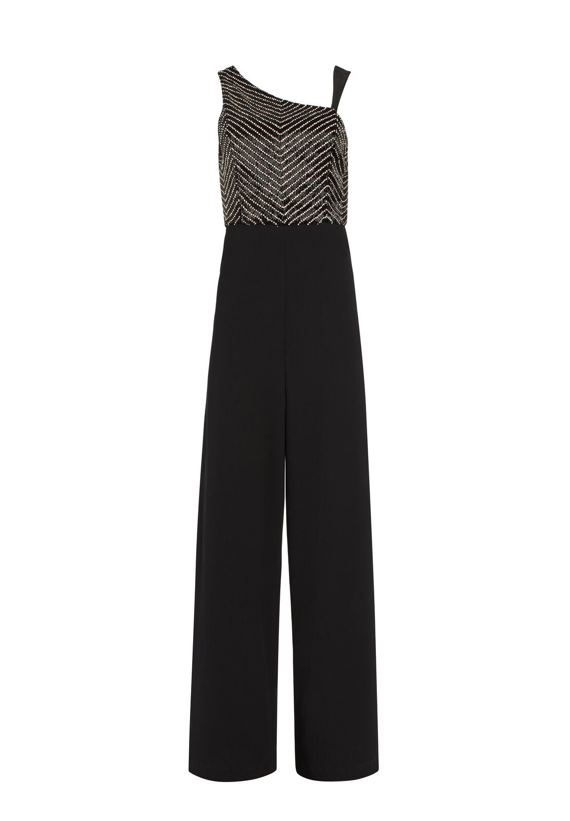 COMBINAISON PANTALON LINA CRYSTAL AVEC CUIR-ALICE + OLIVIA