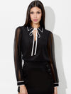 CHEMISIER EN SOIE ROANNE-ALICE + OLIVIA