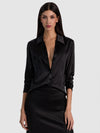 WILLA CAMICETTA IN SETA-ALICE + OLIVIA