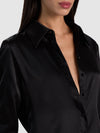 WILLA SILK BLOUSE-Black-ALICE + OLIVIA