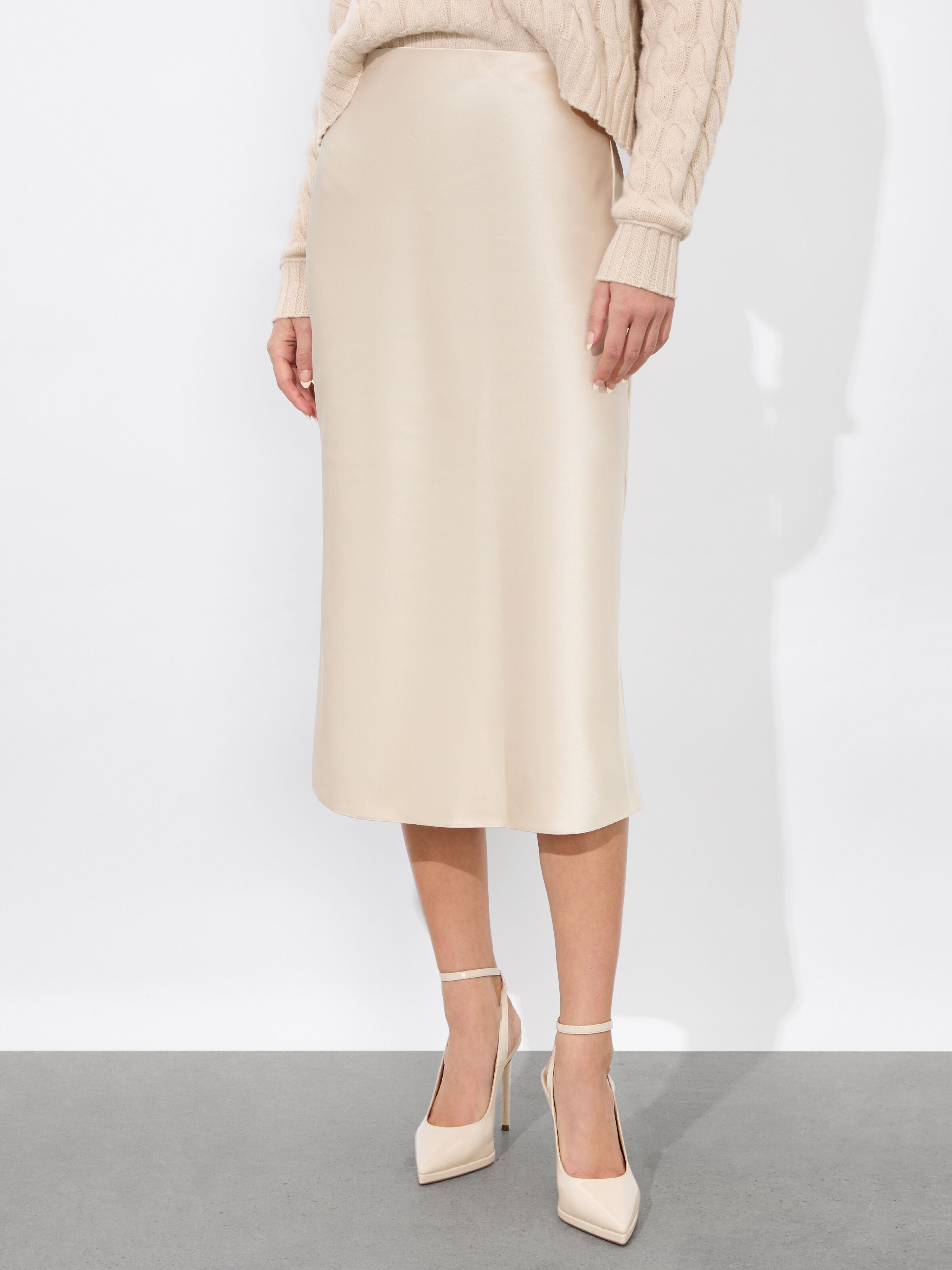 MAEVE SLIP SKIRT-CHINO-ALICE + OLIVIA