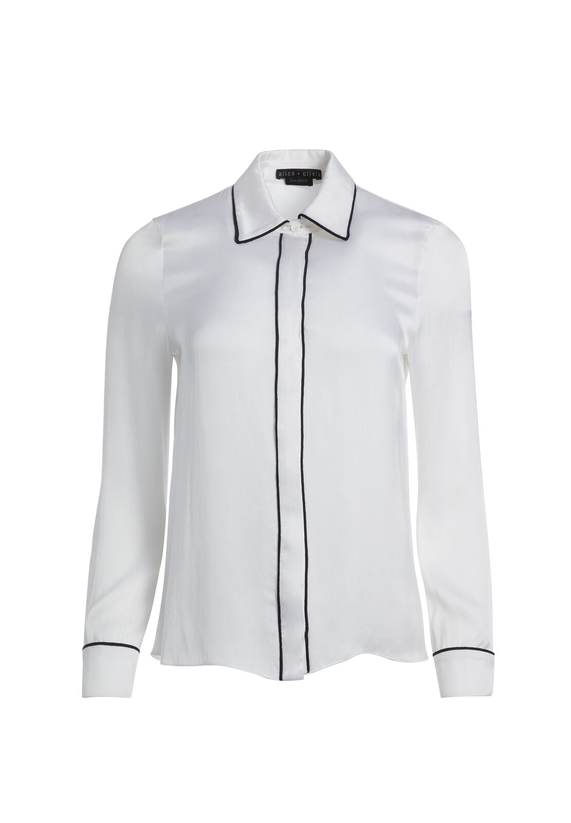 WILLA TOP FEMMINISTA CON ABBOTTONATURA NASCOSTA-ALICE + OLIVIA
