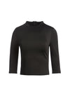 MIA MOCK NECK CROP TOP-Black-ALICE + OLIVIA