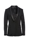 BLAZER MACEY CON FINITURE IN PELLE-ALICE + OLIVIA