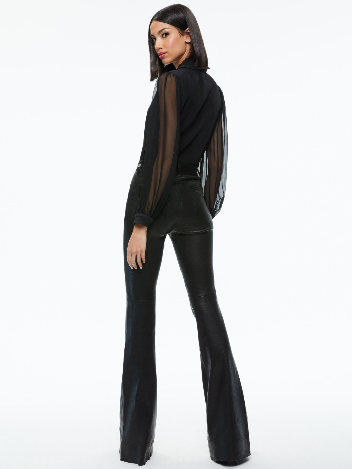 ROANNE BUTTON DOWN - BLACK