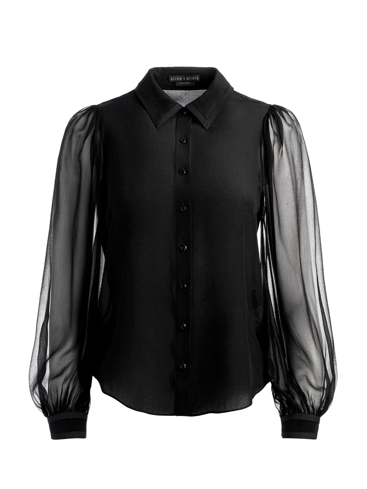 ROANNE BUTTON DOWN - BLACK