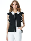 CHEMISIER COL CLASSIQUE MANCHES PAPILLON WAYLEN-ALICE + OLIVIA