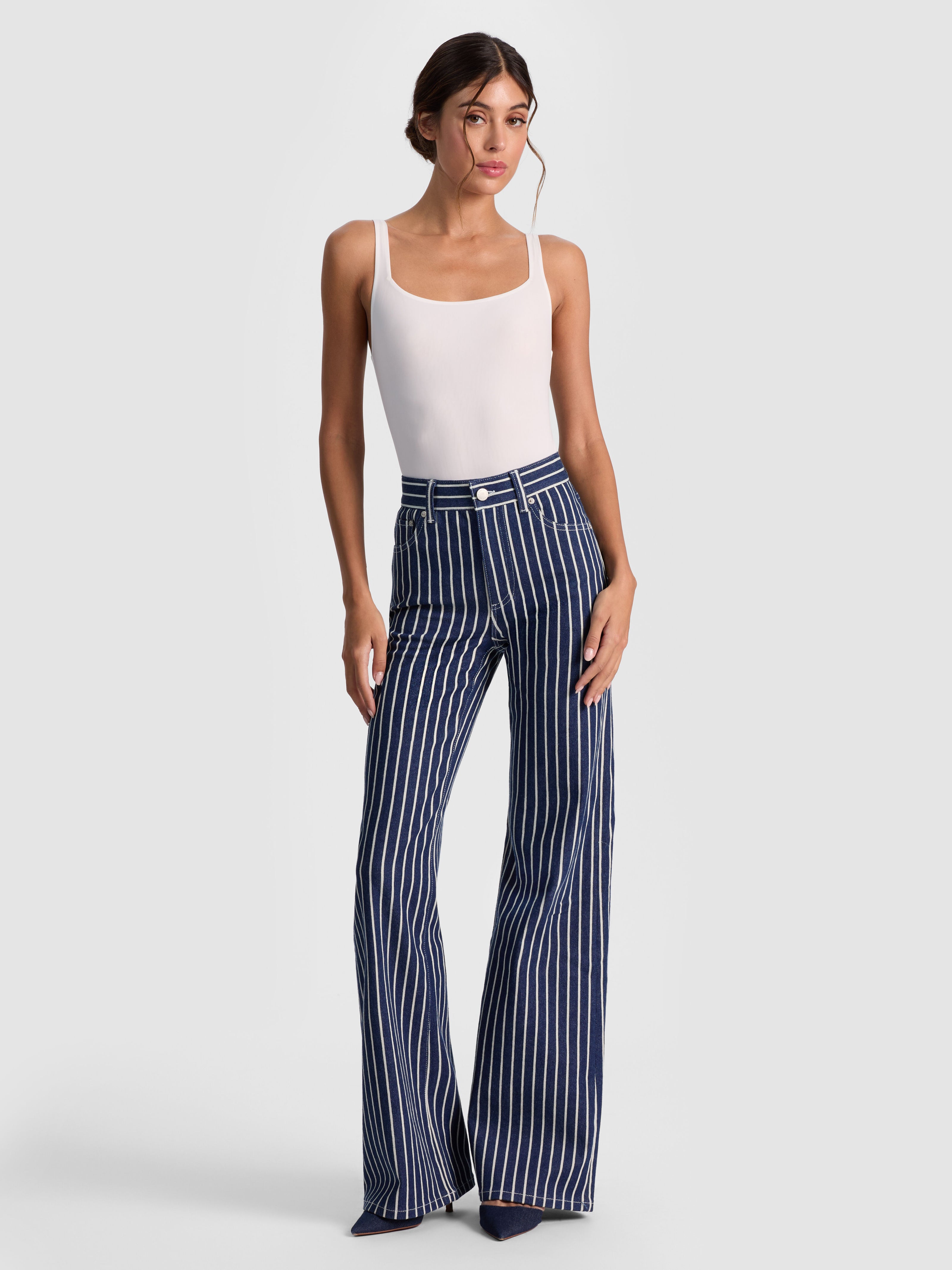 ANNIKA BODYSUIT-OFF WHITE-ALICE + OLIVIA
