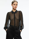 CHEMISIER TRANSPARENT ROANNE-ALICE + OLIVIA