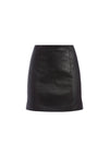 MINI-JUPE AJUSTÉE EN CUIR KENZIE-ALICE + OLIVIA