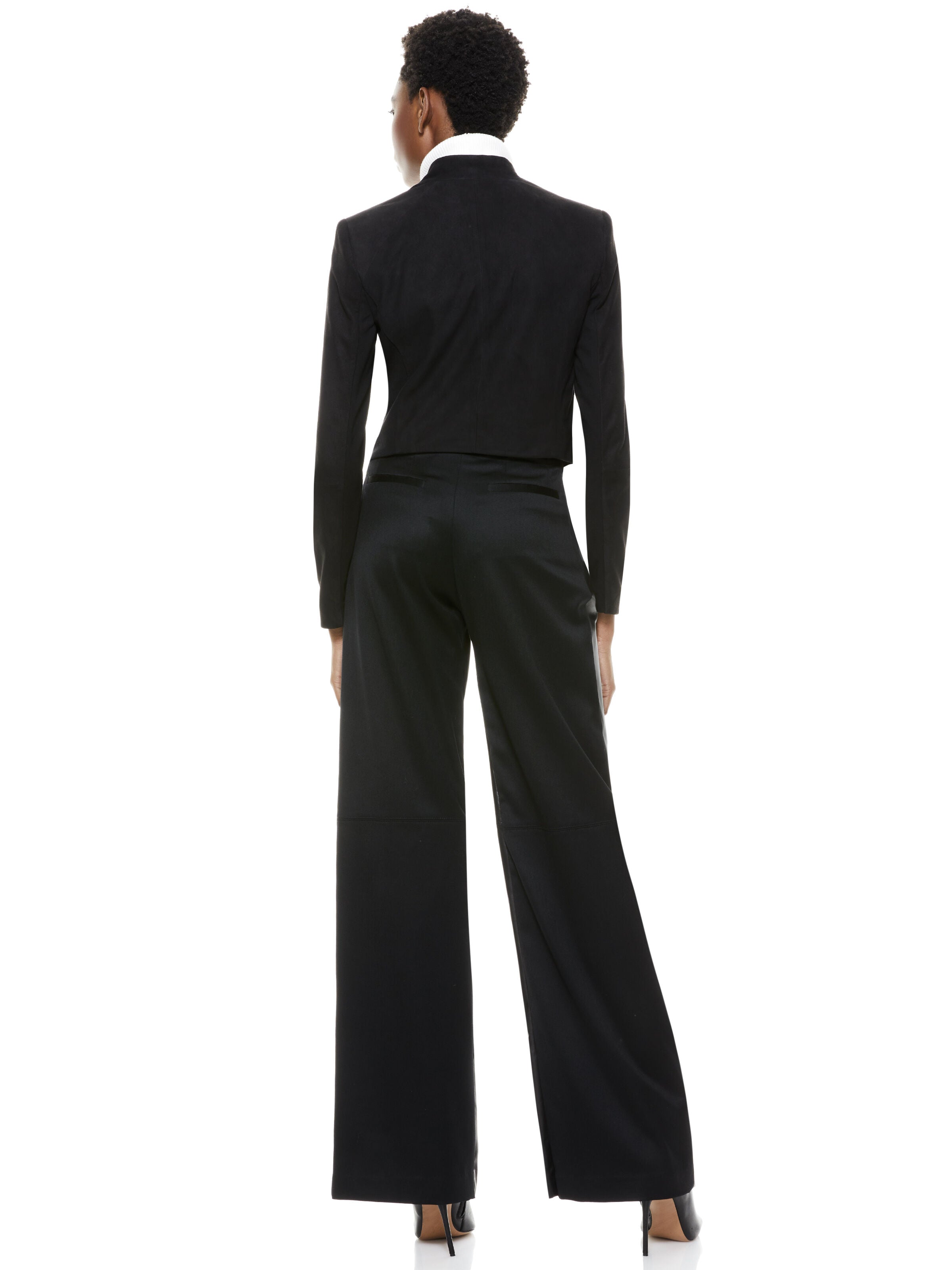 HARVEY SUEDE JACKET-Black-ALICE + OLIVIA