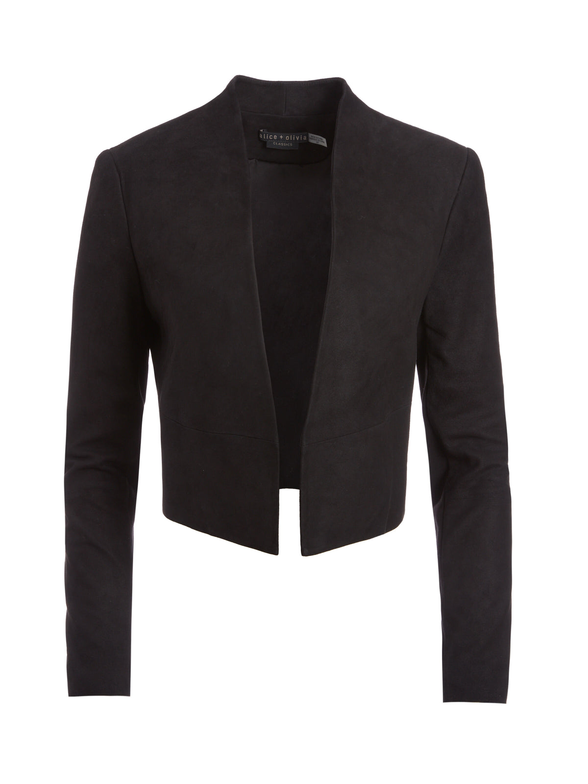 HARVEY SUEDE JACKET - BLACK