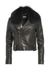GIUBBOTTO IN PELLE DERose-ALICE + OLIVIA