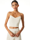 ARCHER CROPPED CAMI-TAUPE-ALICE + OLIVIA