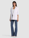 DENNY BOYFRIEND BLAZER-WHITE-ALICE + OLIVIA