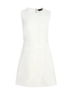 KELSEY ASYMMETRICAL MINI DRESS-OFF WHITE-ALICE + OLIVIA