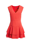 VESTITO PALMIRA CON SCOLLO A V E RUCHES-ALICE + OLIVIA
