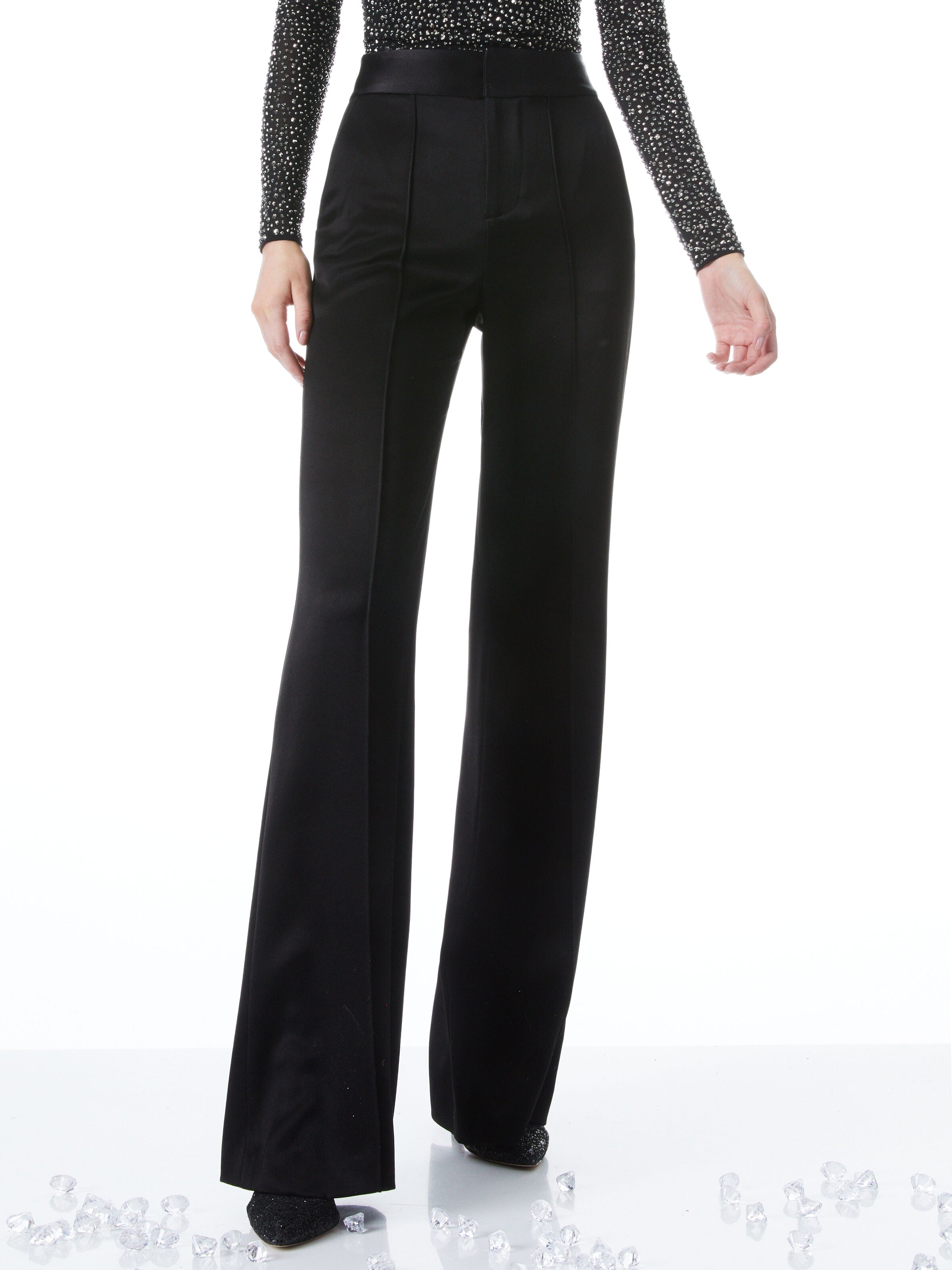 DYLAN HIGH WAISTED WIDE LEG PANT