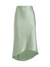 MAEVE HI LO SLIP SKIRT-CHOCOLATE-ALICE + OLIVIA
