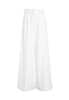 PANTALONI CON POLSINO A GAMBA LARGA TOMASA-ALICE + OLIVIA