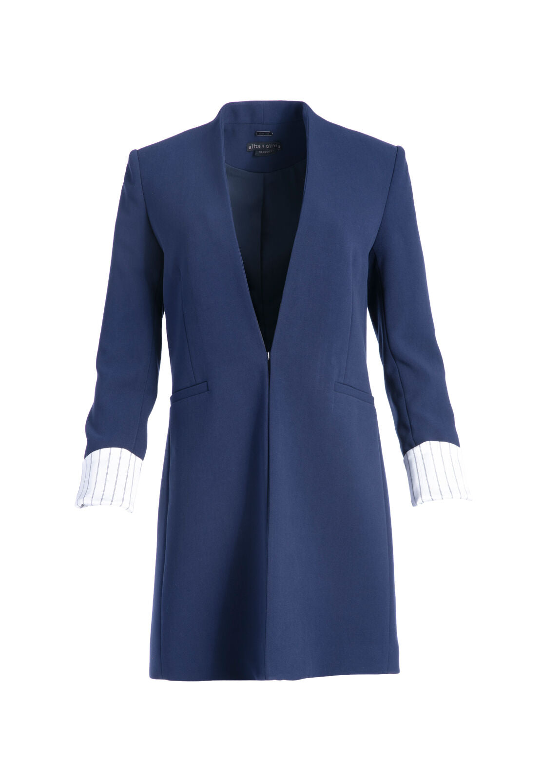 BLAZER SANS COLLET À MANCHES RELEVÉES SIMPSON-ALICE + OLIVIA