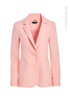 BRISTOL NOTCH COLLAR FITTED BLAZER-Black-ALICE + OLIVIA
