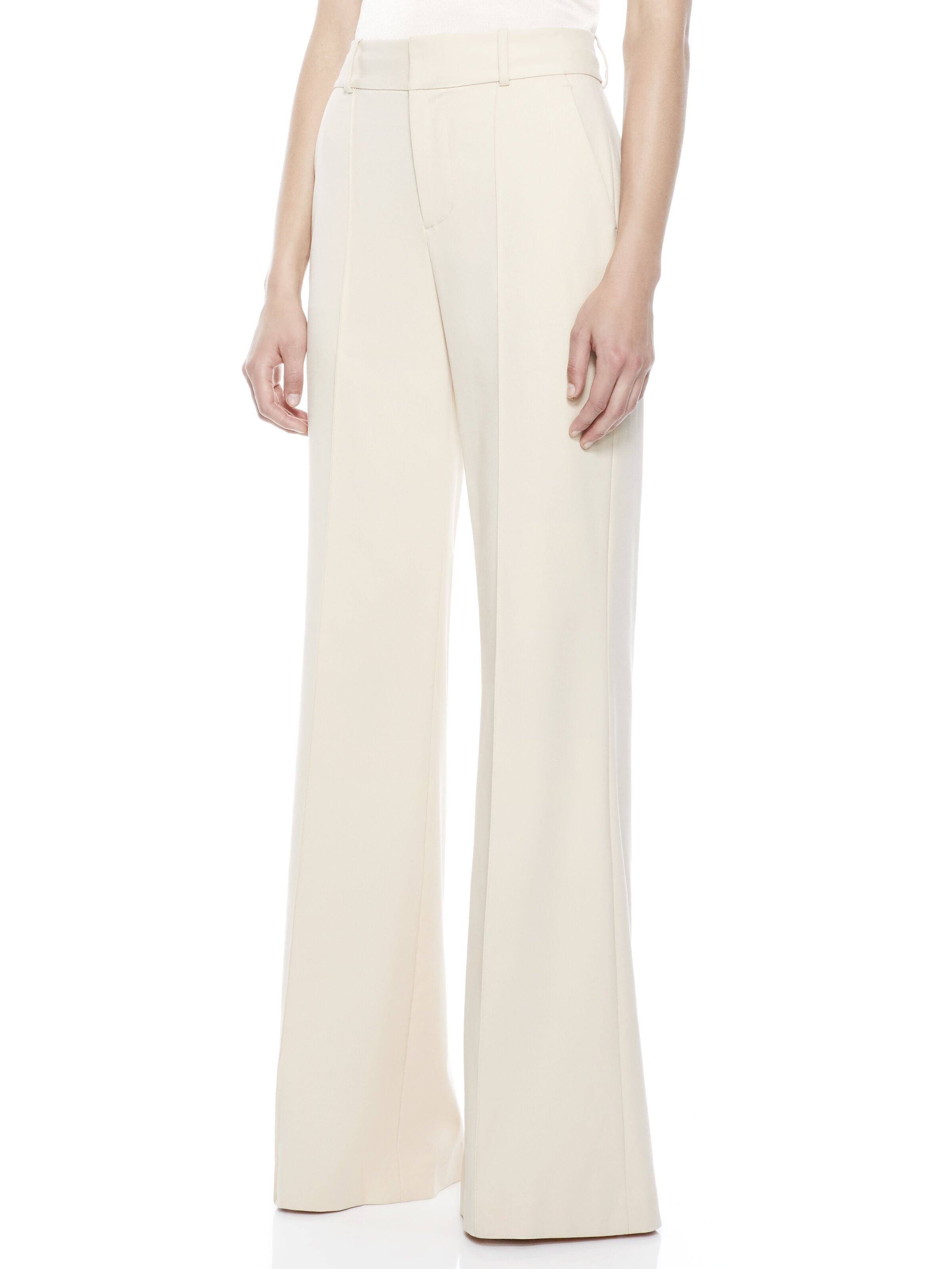 PAULA HIGH WAIST PANT WITH BACK SLIT
