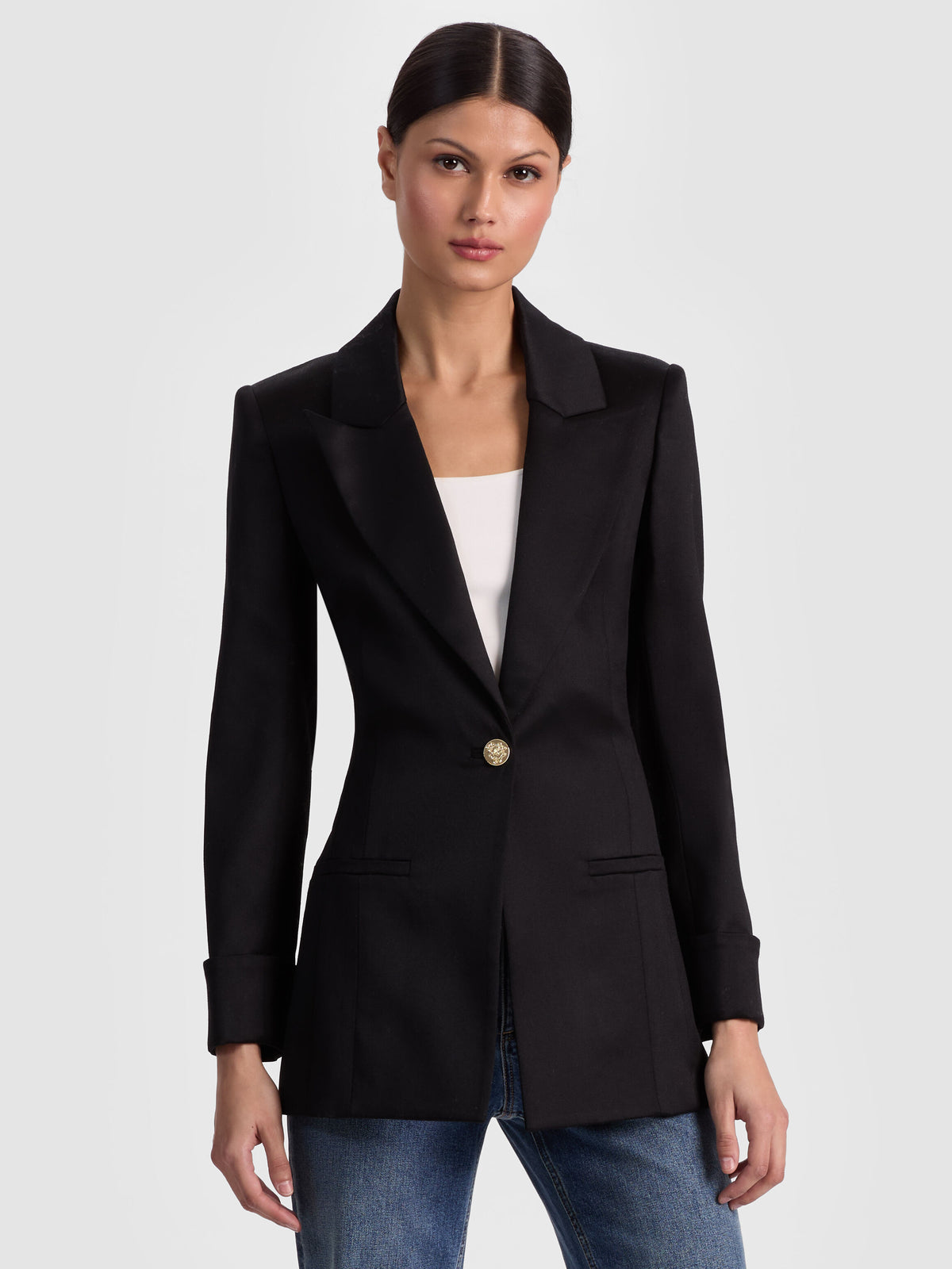 BLAZER ADERENTE BURNS-ALICE + OLIVIA