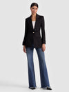 BURNS FITTED BLAZER-Black-ALICE + OLIVIA