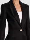 BURNS FITTED BLAZER-Black-ALICE + OLIVIA