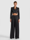 BLAZER LEONE CUT AWAY CON FASCIA-ALICE + OLIVIA