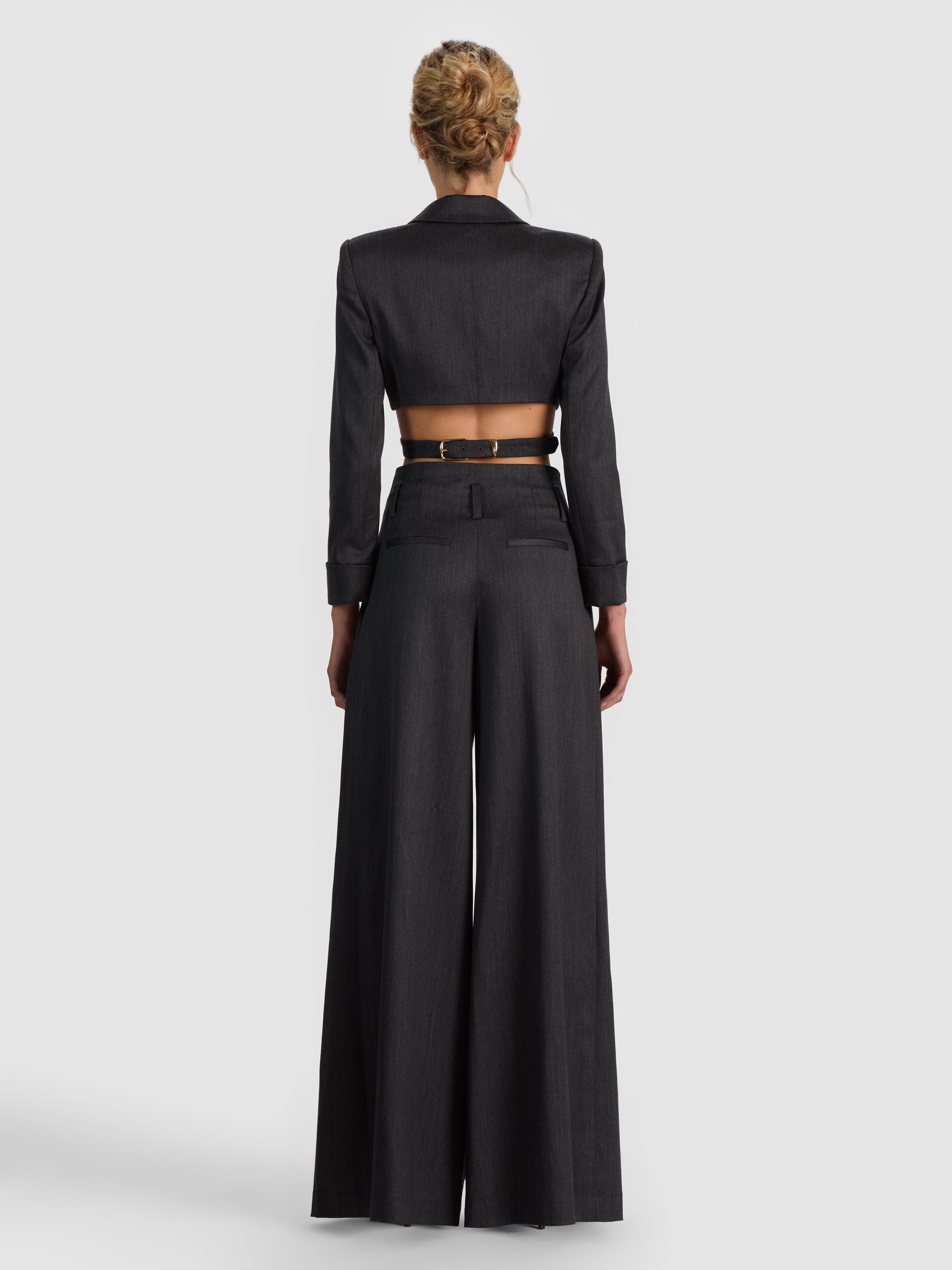 BLAZER LEONE CUT AWAY CON FASCIA-ALICE + OLIVIA