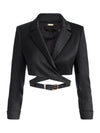 BLAZER LEONE CUT AWAY CON FASCIA-ALICE + OLIVIA