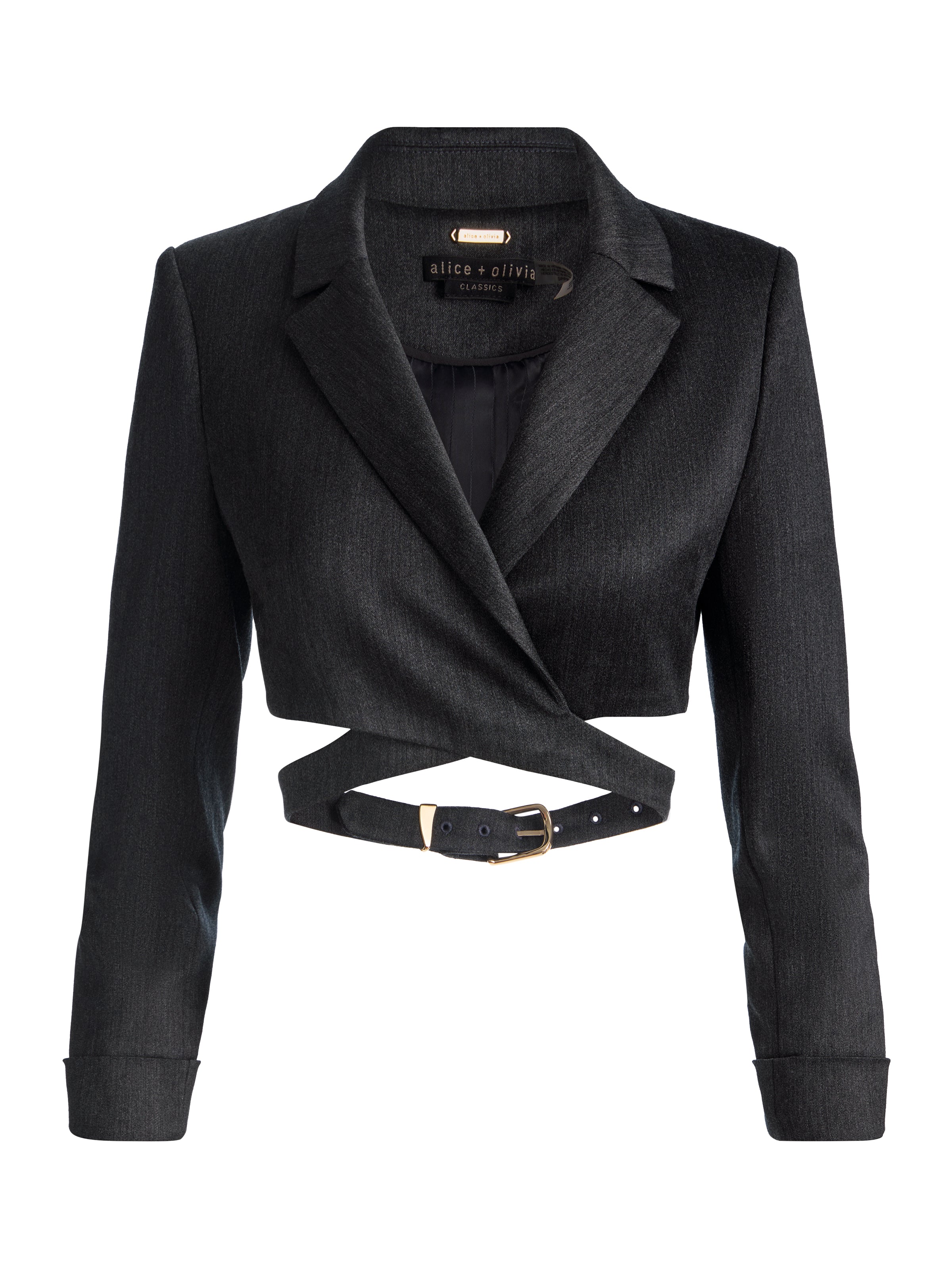 BLAZER LEONE CUT AWAY CON FASCIA-ALICE + OLIVIA