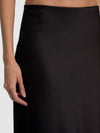 MAEVE WOOL SLIP SKIRT-Black-ALICE + OLIVIA