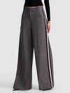 STU BAGGY PANT-STORM GREY/BLACK-ALICE + OLIVIA