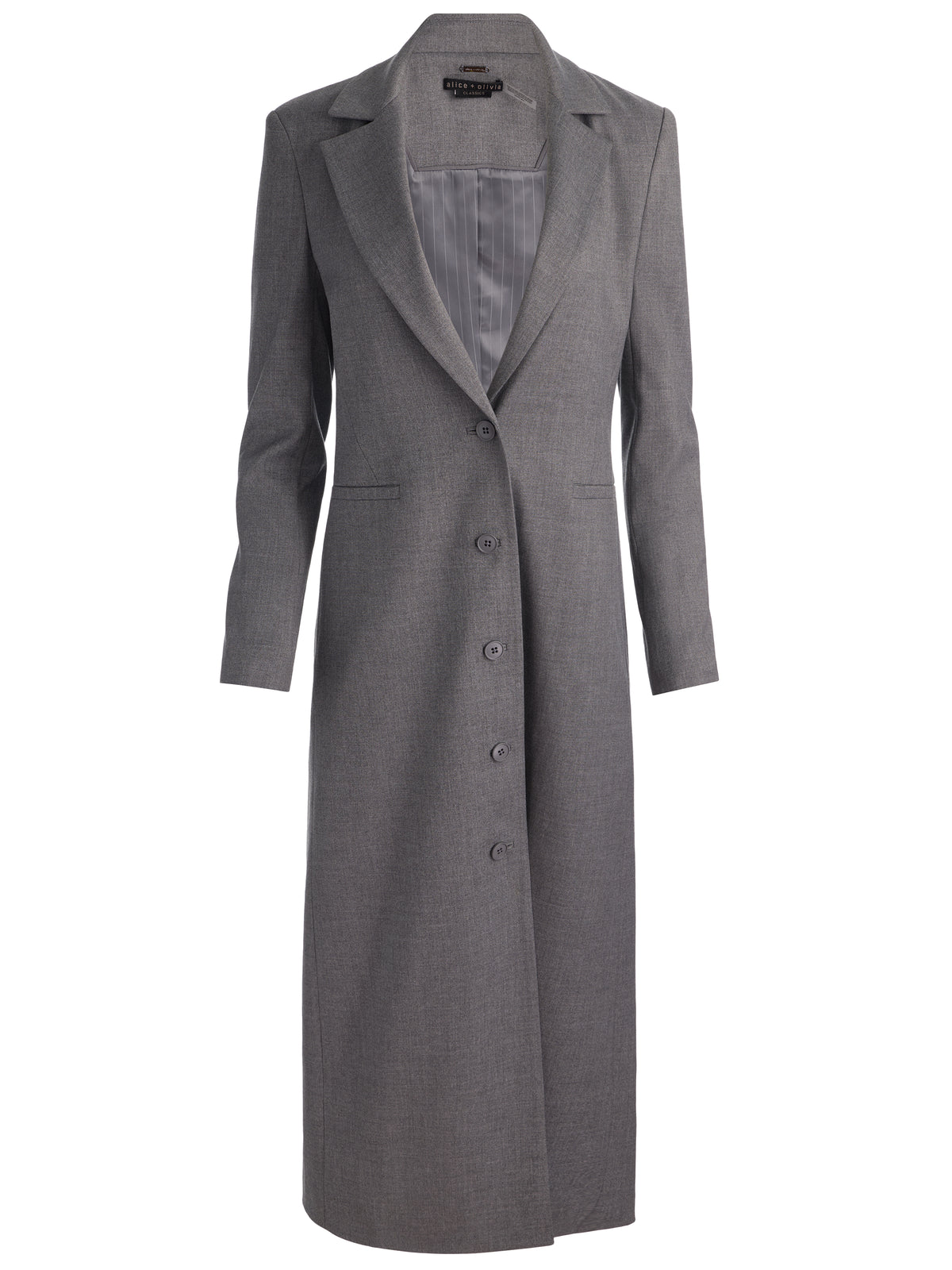 IRVIN SLIM MAXI BLAZER - LIGHT STORM GREY