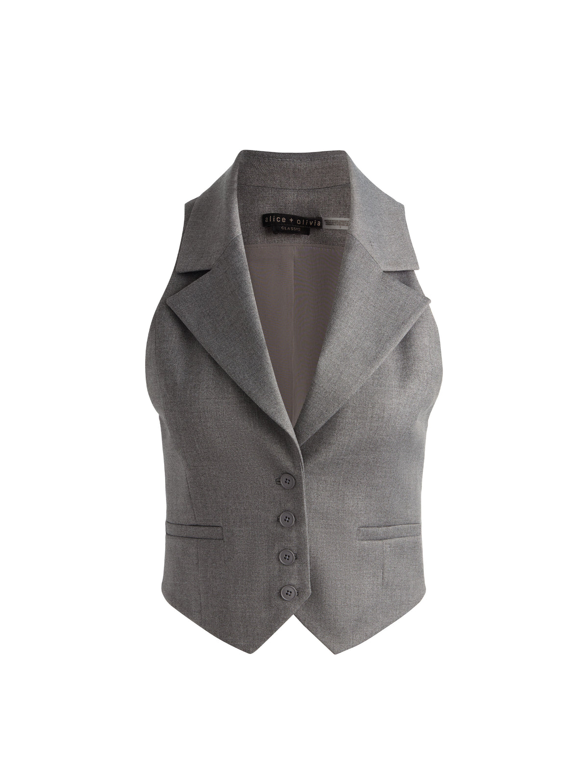ERICA VEST - LIGHT STORM GREY