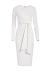 ABITO MIDI DELORA CON CINTURA IN VITA-ALICE + OLIVIA