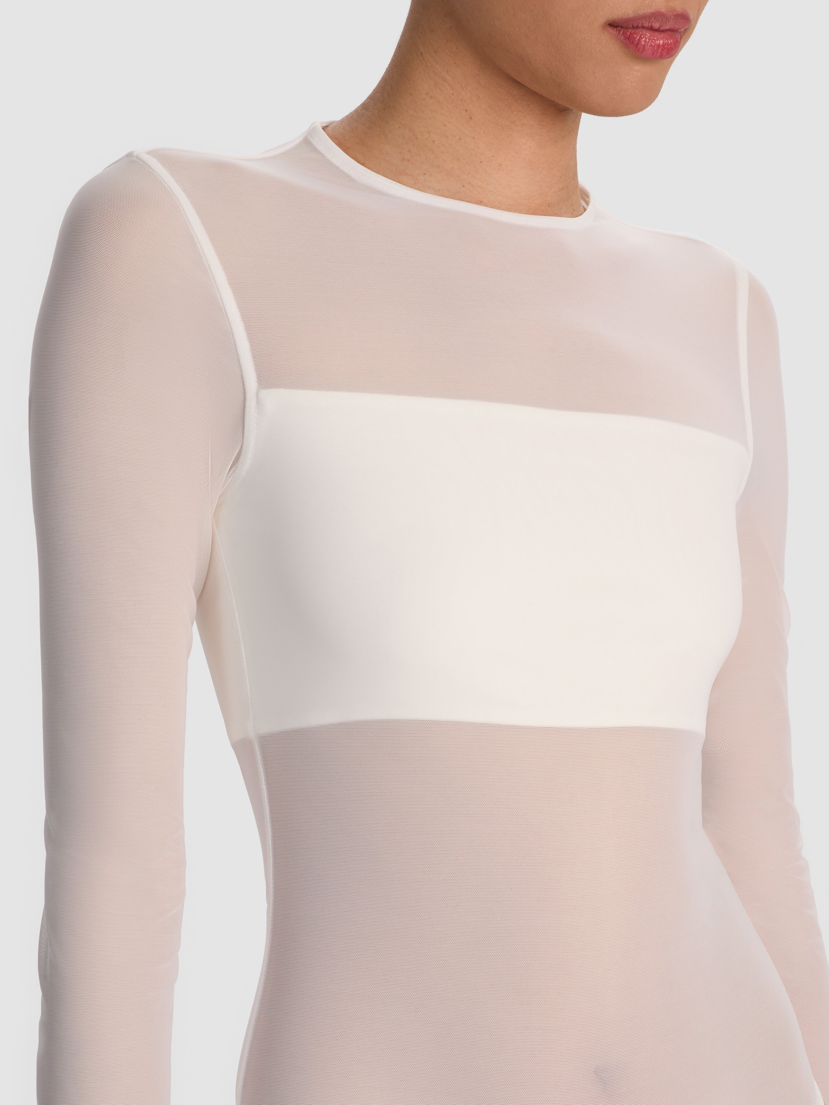BODY LUNGO A MANICHE LUNGHE A FASCIA-ALICE + OLIVIA