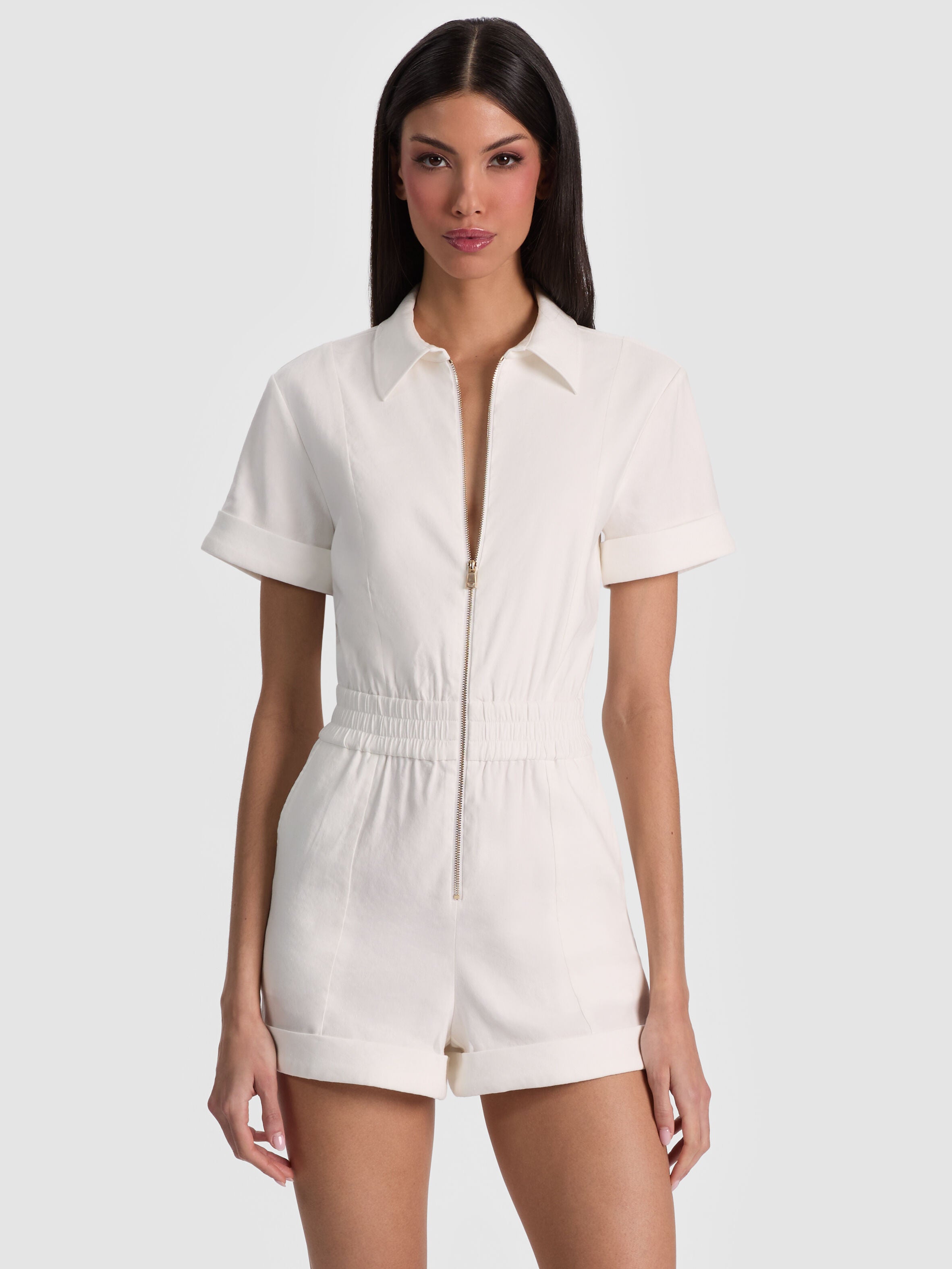 LEVI ROMPER-OFF WHITE-ALICE + OLIVIA