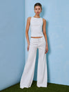 Canotta YVETTE con scollo a barca-ALICE + OLIVIA