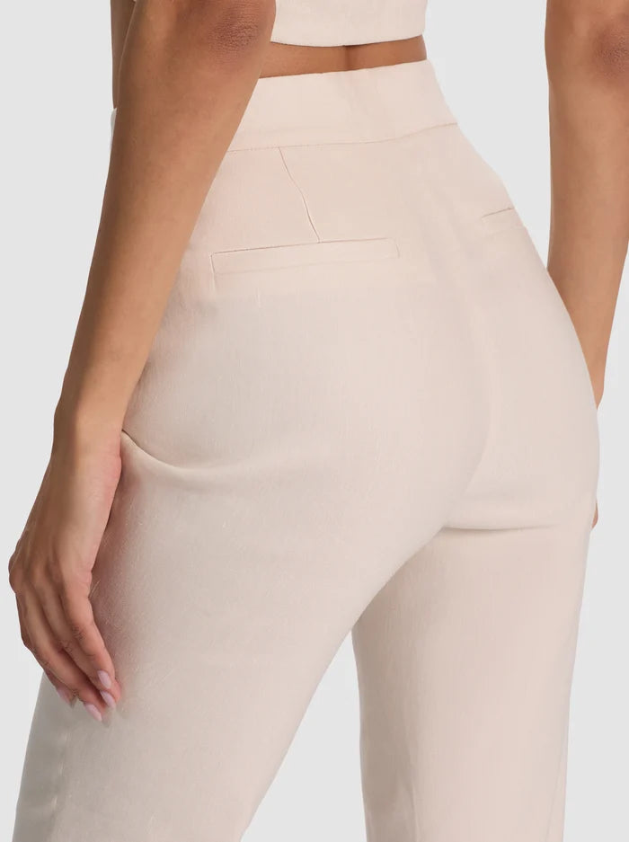 LINDEN BOOTCUT TROUSER-OATMEAL-ALICE + OLIVIA