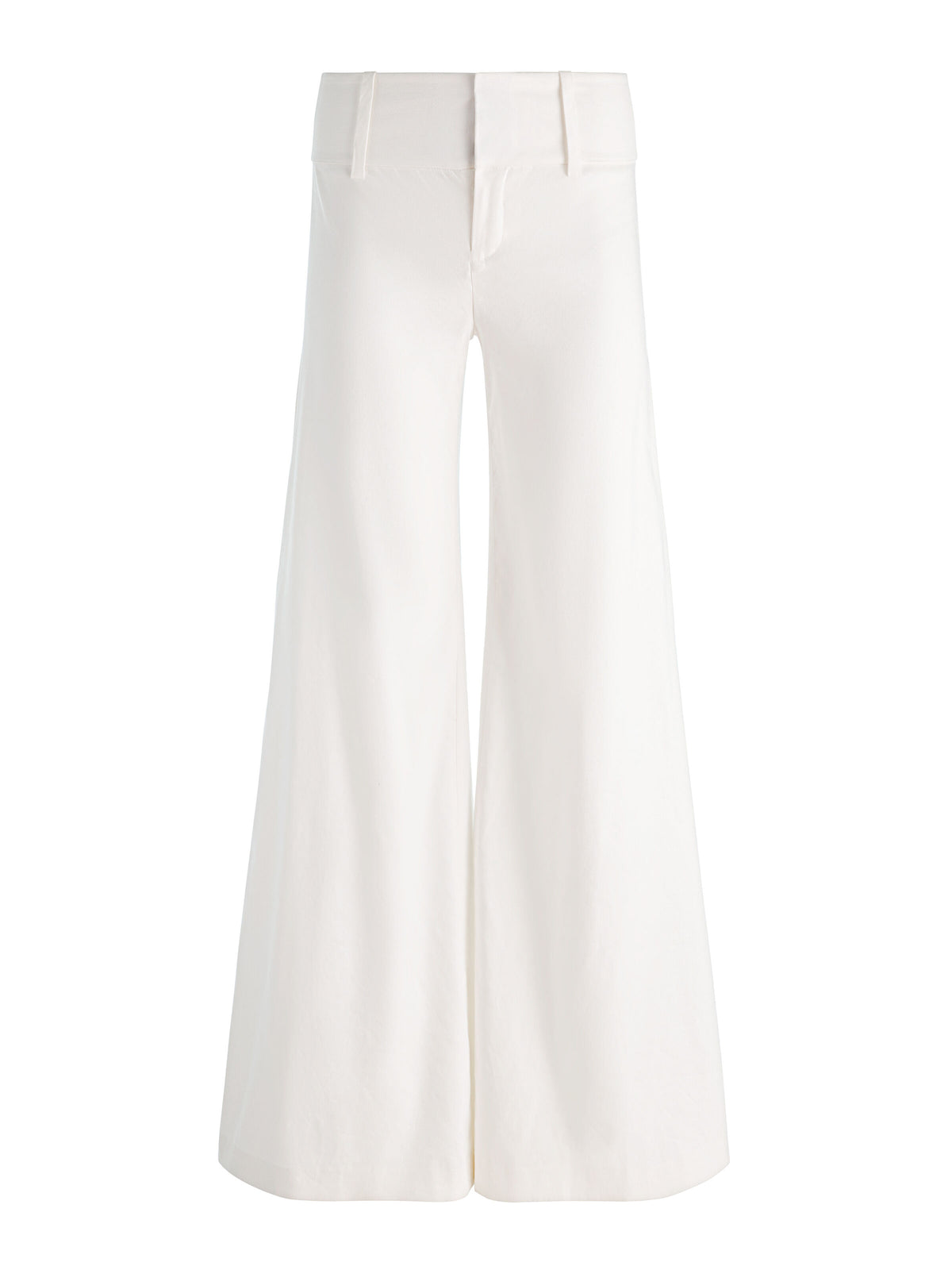 OLIVIA WIDE LEG PANT - OFF WHITE