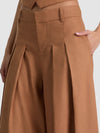BLAIRE PLEATED PANT-TAN-ALICE + OLIVIA