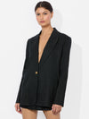 BLAZER EN LIN BILLIE BOXY-ALICE + OLIVIA